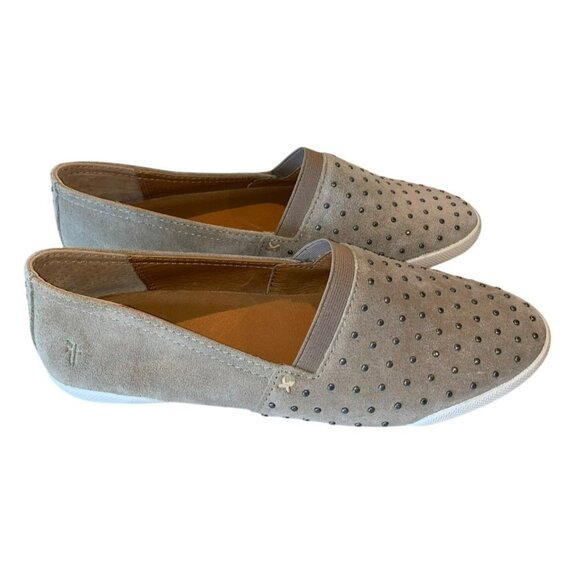 New Frye Women\'s Shoes Frye Studded Melanie Slip Ons Size 7.5